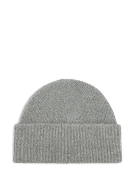 cappello beanie adc unisex grigio AMI PARIS | UBO005.KN0135058